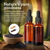 imageGuruNanda Black Seed Oil ColdPressed Nigella Sativa  Rich in Vitamin D3 5000 Units K2 ampamp E High Thymoquinone  Potent Antioxidant for Immune Support NonGMO 2 FlozSeed Oil