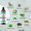 imageGuruNanda CocoMint Oil Pulling Mouthwash for Complete Oral Hygiene 7 Essential Oils ampamp Vitamins for Happy Teeth ampamp Gums ampamp Fresh Breath AlcoholFree 3X8 ozPack of 1 16 Fl Oz