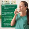 imageGuruNanda Gutcleanse 2Step Kit  Dietary Supplement to Help with Digestion  Blend of Fulvic Acid Wormwood Clove ampamp Neem Extract 2x1 FlOz