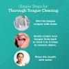 imageGuruNanda Kids Tongue Scraper 2Pack with Travel Case Stainless Steel Aids in Fresh Breath  TravelFriendly Tongue Cleaner GreenPinkOrangePack of 2  U Shaped