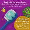 imageGuruNanda Kids Toothbrush with Suction Cup ampamp Fun Animal Designs  Soft Bristles for Healthy Gums NonSlippery ampamp MessFree Toothbrush 3 Age 4 CountButter on Gums Toothbrush