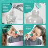 imageGuruNanda Sinus Care Bundle PreMixed Saline Packets 120 Count ampamp 240ml Sinus Rinse Bottle for Natural Allergy ampamp Congestion Relief Nasal Irrigator for Adults ampamp Kids