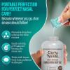 imageGuruNanda Sinus Rinse Bottle ampamp Saline Premixed Packets 120ct  All Natural Sinus Rinse Packets to Help with Allergies ampamp Congestion Relief 008oz EachSinus Rinse Bottle  Saline Packets 120 ct