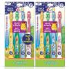 imageGuruNanda Kids Toothbrush with Suction Cup ampamp Fun Animal Designs  Soft Bristles for Healthy Gums NonSlippery ampamp MessFree Toothbrush 3 Age 4 CountMulti Colored