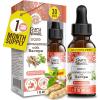 imageGuruNanda Liquid Ashwagandha with Bacopa 1 Fl Oz  Natural Dietary Supplement Liquid Extract Drops  for Men ampamp Women Vegan ampamp AlcoholFree  Aids in Immune Focus ampamp Relaxation Support