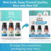 imageGuruNanda Essential Oil Blends Set of 6  Natural Essential Oil Set Aromatherapy Oil Blends for Diffusers  Breathe Easy Tranquility Harmony Calming Sleep Relaxation ampamp ThriveBreathe EO  3 Pack