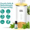 imageGuruNanda Peppermint Essential Oil 100 Pure Natural ampamp Undiluted Aromatherapy Oil for Diffusers ampamp DIY Recipes Invigorating Scent Helps Support Focus and Clarity 05 Fl OzPeppermint
