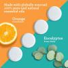 imageGuruNanda Tranquility Shower Steamers for Aromatherapy 10 Pack Relaxation Gifts for Women ampamp Men Essential Oils Stress Relief Home Spa ampamp Self CareUplift Orange