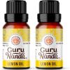 imageGuruNanda Lavender Essential Oil 100 Pure Natural ampamp Undiluted Aromatherapy Oil for Diffusers Massage ampamp DIY Recipes Aids Relaxation and Feeling of Calmness 05 FL OzLemon