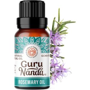 imageGuruNanda Peppermint Essential Oil 100 Pure Natural ampamp Undiluted Aromatherapy Oil for Diffusers ampamp DIY Recipes Invigorating Scent Helps Support Focus and Clarity 05 Fl OzRosemary