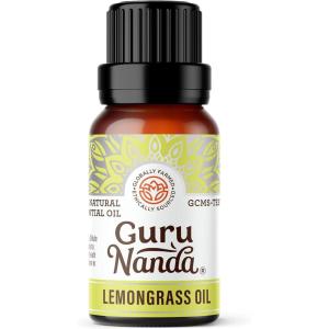 imageGuruNanda Peppermint Essential Oil 100 Pure Natural ampamp Undiluted Aromatherapy Oil for Diffusers ampamp DIY Recipes Invigorating Scent Helps Support Focus and Clarity 05 Fl OzLemongrass
