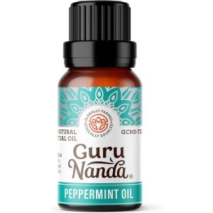 imageGuruNanda Peppermint Essential Oil 100 Pure Natural ampamp Undiluted Aromatherapy Oil for Diffusers ampamp DIY Recipes Invigorating Scent Helps Support Focus and Clarity 05 Fl OzPeppermint