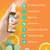 imageGuruNanda Breathe Vaporizing Shower Spray Natural Spa Mist ampamp Room Spray with Eucalyptus ampamp Basil for Congestion Aid ampamp Support Mental Clarity 2 fl ozOrange