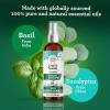 imageGuruNanda Breathe Vaporizing Shower Spray Natural Spa Mist ampamp Room Spray with Eucalyptus ampamp Basil for Congestion Aid ampamp Support Mental Clarity 2 fl ozEucalyptus