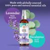 imageGuruNanda Breathe Vaporizing Shower Spray Natural Spa Mist ampamp Room Spray with Eucalyptus ampamp Basil for Congestion Aid ampamp Support Mental Clarity 2 fl ozLavender