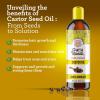 imageGuruNanda Castor Oil 8 Fl oz 100 Pure Cold Pressed ampamp HexaneFree Hydrating Carrier Oil Natural Castor Oil for Hair Eyebrows ampamp Eyelashes GrowthCastor Oil