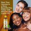 imageGuruNanda Castor Oil 8 Fl oz 100 Pure Cold Pressed ampamp HexaneFree Hydrating Carrier Oil Natural Castor Oil for Hair Eyebrows ampamp Eyelashes GrowthCastor Oil