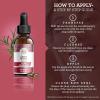 imageGuruNanda Natural Castor Oil Eyelash Enhance Serum with Rosemary Oil  Brush Applicator ampamp 5 Pipettes Helps Natural Hair Growth for Eyebrows ampamp Beards 2 Fl Oz