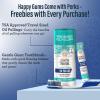 imageGuruNanda Gum Hygiene Makeover Kit with Ashwagandha ampamp Cocomint Travel Size Oil Pulling Neem Toothpaste Breath Harmonizer Mouthwash 2in1 Floss Picks ampamp Whitening Toothbrushes