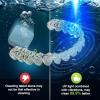 imageGuruNanda Retainer ampamp Denture Cleaning Pod  Ultrasonic 45kHz ampamp UV Light Cleaner 3 Modes for Retainers Dentures Brushes ampamp Teeth Cushions