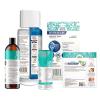 imageGuruNanda Total Smile Makeover Kit Charcoal with Cocomint Oil Pulling Dual Barrel Whitening Mouthwash Whitening Strips ampamp Charcoal Butter on Gums Toothbrushes527 Fl Oz Pack of 5