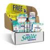 imageGuruNanda Total Smile Makeover Kit Charcoal with Cocomint Oil Pulling Dual Barrel Whitening Mouthwash Whitening Strips ampamp Charcoal Butter on Gums Toothbrushes527 Fl Oz Pack of 5