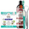 imageGuruNanda Ashwagandha Oil Pulling 8 Fl Oz  100 Pure Blend of Coconut with Essential Oils ampamp Vitamins and Teeth Whitening Strips 7 Treatments
