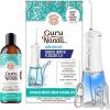 imageGuruNanda Coconut ampamp Peppermint Oil Pulling 8 Fl Oz100 Pure Blend of Coconut with Essential Oils ampamp Advanced Dental Water Flosser 20  Cordless ampamp Portable