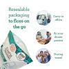 imageGuruNanda 2 in 1 Dental Floss Picks  NonSlip Grip Handle Slide Easy No Break or Shred Flosser  Complete Oral Care with Interdental Pick for Healthy Teeth ampamp Gums  Mint Flavor 300 Count 1 Pack300 Count Pack of 1