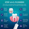 imageGuruNanda 7Step Regimen 10  Oil Pulling Toothbrush Tongue Scraper Floss Water Flosser Mouthwash Whitening Strips for Complete Oral Care Pack of 8