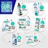 imageGuruNanda 7Step Regimen 10  Oil Pulling Toothbrush Tongue Scraper Floss Water Flosser Mouthwash Whitening Strips for Complete Oral Care Pack of 8