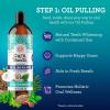 imageGuruNanda 7Step Regimen 10  Oil Pulling Toothbrush Tongue Scraper Floss Water Flosser Mouthwash Whitening Strips for Complete Oral Care Pack of 8
