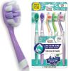 imageGuruNanda Butter On Gums Toothbrush ADA Accepted With 8000 Ultra Soft Softex Bristles for Sensitive ampamp Receding Gums Perfect for Whiter Teeth 6 CtMulticolor