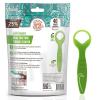 imageGuruNanda Dual Function Tongue Scraper ampamp Aligner Removal Tool  2in1 Oral Care Tool for Fresh Breath ampamp Easy Aligner Care  TravelFriendly 40 Count