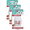 imageGuruNanda Expandable Waxed Dental Floss for Gentle Deep Cleaning Wide Teeth Flossing  Cinnamon Flavor  55 YardsCinnamon