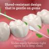 imageGuruNanda Expandable Waxed Dental Floss for Gentle Deep Cleaning Wide Teeth Flossing  Cinnamon Flavor  55 YardsPeppermint