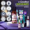 imageGuruNanda Nighttime Wellness Care Kit  Ashwagandha Oil Pulling Hydroxyapatite Toothpaste Magnesium Spray Toothbrush Floss Picks Vitamin E Oil ampamp Sleep Spray