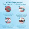 imageGuruNanda Quad Clean Floss Picks 4in1 with Tongue Scraper Interdental Pik ampamp Toothpick NonShred Dyneema Thread with Xylitol ampamp Baking Soda 300 ct50 Count