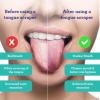 imageGuruNanda Tongue Scraper for Adults 4Pack with Travel Case 420 Medical Grade Stainless Steel Aids in Fresh Breath ampamp Oral Care  TravelFriendly