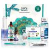 imageGuruNanda 7Step Regimen 10  Oil Pulling Toothbrush Tongue Scraper Floss Water Flosser Mouthwash Whitening Strips for Complete Oral Care Pack of 8