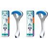 imageGuruNanda Dual Action Tongue Scraper 1 Pack 2in1 Tongue Scraper ampamp Soft Bristled Brush Deep Cleans ampamp Fights Bad Breath  Color Varies1 Count Pack of 2