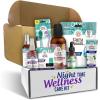 imageGuruNanda Nighttime Wellness Care Kit  Ashwagandha Oil Pulling Hydroxyapatite Toothpaste Magnesium Spray Toothbrush Floss Picks Vitamin E Oil ampamp Sleep Spray