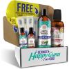 imageGuruNanda Ultimate Happy Gums Duo with Alcohol ampamp FlourideFree Cocomint ampamp Ashwagandha Oil Pulling Ayurvedic Oral Care for Happy Gums ampamp Fresher Breath