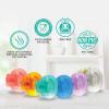 imageGuruNanda Brush Pods 4 Pack  Toothbrush Head Cover for Manual ampamp Electric Brushes  ClipOn Plastic Toothbrush Protector with Natural Essential Oil Vapors  Colors VariesPack of 4