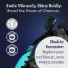 imageGuruNanda Charcoal Infused Toothbrush  Soft Charcoal Bristles  Helps Clean Plaque Whitens Teeth and Aids in Fresh Breath  BPAFree Brush for Adults ampamp Kids 6 CountToothbrush