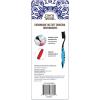 imageGuruNanda Charcoal Infused Toothbrush  Soft Charcoal Bristles  Helps Clean Plaque Whitens Teeth and Aids in Fresh Breath  BPAFree Brush for Adults ampamp Kids 6 CountToothbrush