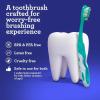 imageGuruNanda Folding Toothbrush with Builtin Cover Perfect for Travel Hiking ampamp Camping Compact ampamp Portable OnThego Toothbrush with Soft Bristles ampamp Ergonomic Handle for Adults ampamp Kids 1 Count