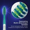 imageGuruNanda MultiAction Toothbrush with Tongue Cleaner  Soft Bristles for Sensitive Teeth ampamp Gums  Assorted Colors Pack of 8