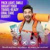 imageGuruNanda ReadytoGo Disposable Mini Travel Toothbrushes  Butter on Gums Softex Bristles PrePasted Toothbrush ampamp Toothpick  FluorideFree No Rinsing Needed 70 Ct