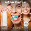 imageGuruNanda ReadytoGo Disposable Mini Travel Toothbrushes  Butter on Gums Softex Bristles PrePasted Toothbrush ampamp Toothpick  FluorideFree No Rinsing Needed 70 Ct